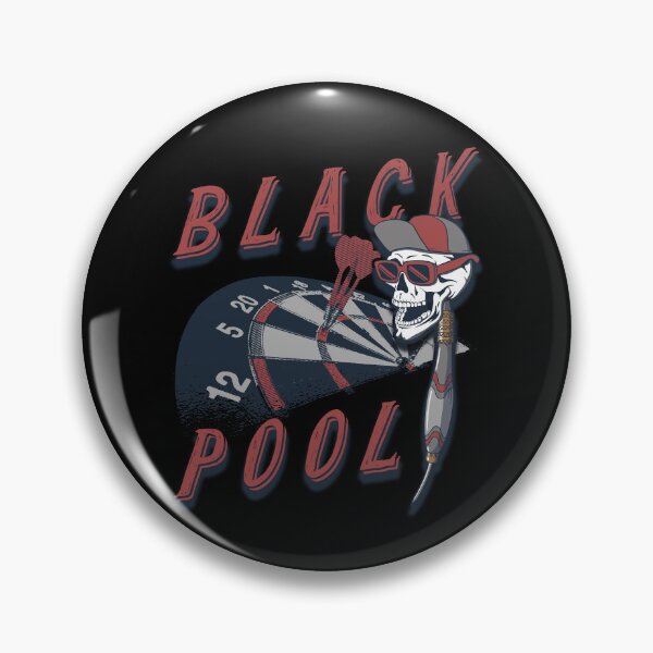 Item preview, Darts Blackpool Skull Dart designed and sold by OmmeDesigns.