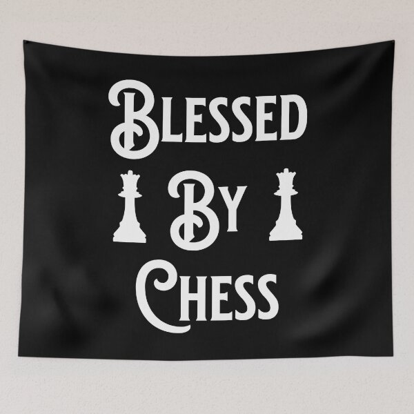 Item preview, Blessed By Chess - Gaming Gifts That Rhyme designed and sold by epicthoughts.