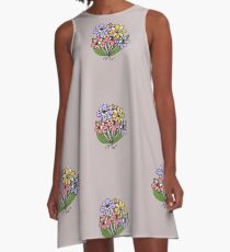 Vestido acampanado Espías florales