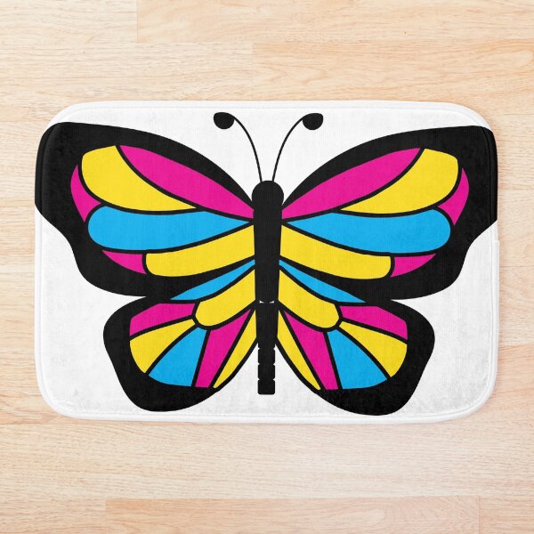 Item preview, Mariposa del orgullo pansexual designed and sold by DefectivePortal.