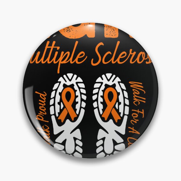 Item preview, Fight Multiple Sclerosis MS Awareness Warrior Orange Ribbon designed and sold by SethFrancis37.