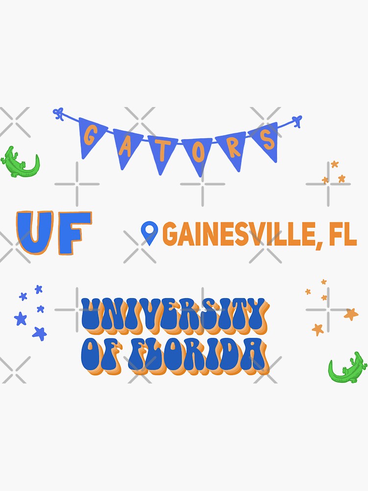 "UF Sticker Set" Sticker for Sale by halave Redbubble