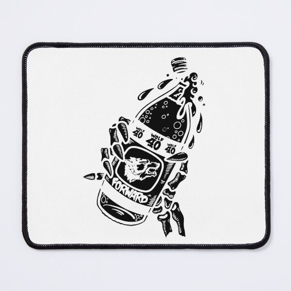 Item preview, Wolf 40oz  designed and sold by Fatalfemme.