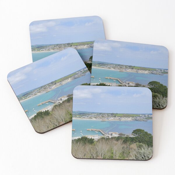 Item preview, Marazion & Mount Causeway from St Michael's Mount (April 2022) designed and sold by NebularNerd.