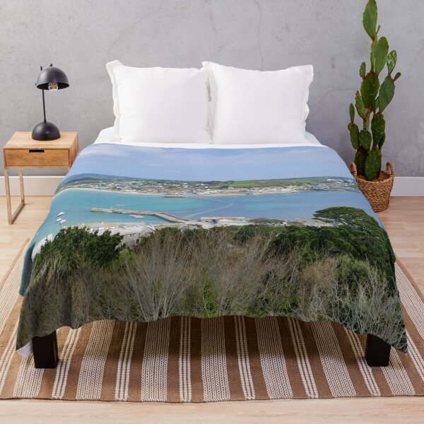 Item preview, Marazion & Mount Causeway from St Michael's Mount (April 2022) designed and sold by NebularNerd.