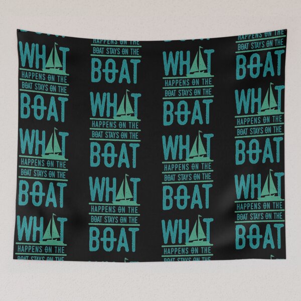 Item preview, What Happens On The Boat designed and sold by VomHaus.
