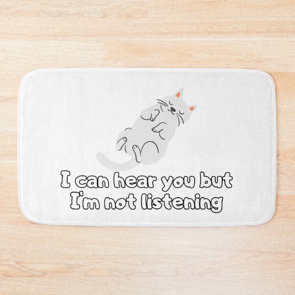 Item preview, I'm not listening  designed and sold by Milko ⭐⭐⭐⭐⭐.