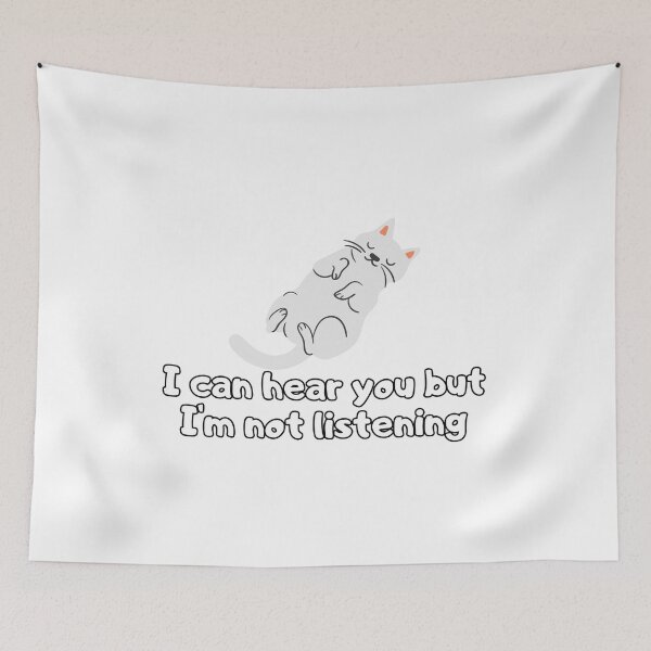 Item preview, I'm not listening  designed and sold by Milko ⭐⭐⭐⭐⭐.