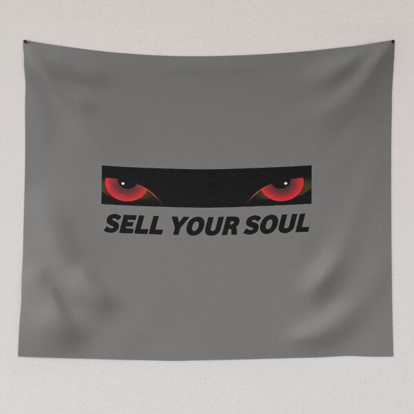 Item preview, Sell your soul | devil eyes, devil character designed and sold by SAMBA4STORE.