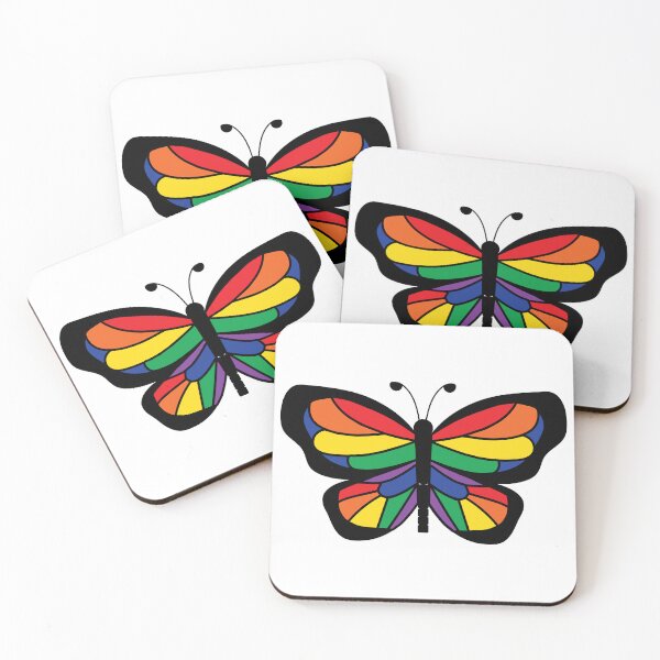 Item preview, Rainbow Butterly designed and sold by DefectivePortal.