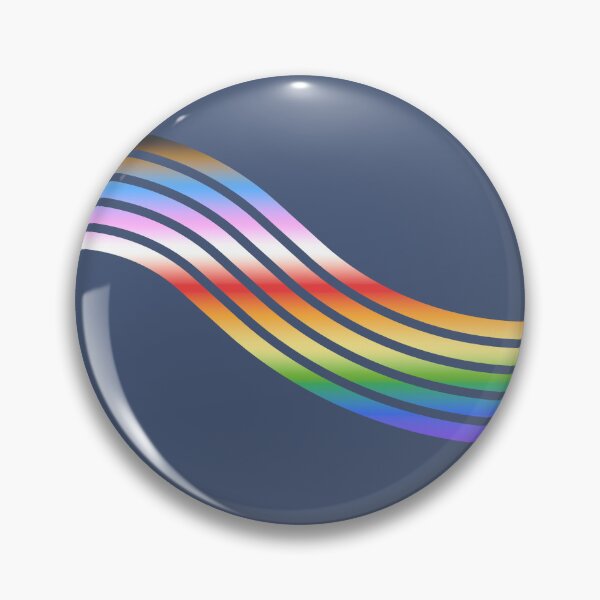 Item preview, Curved Inclusive Pride Flag designed and sold by elisagavi.