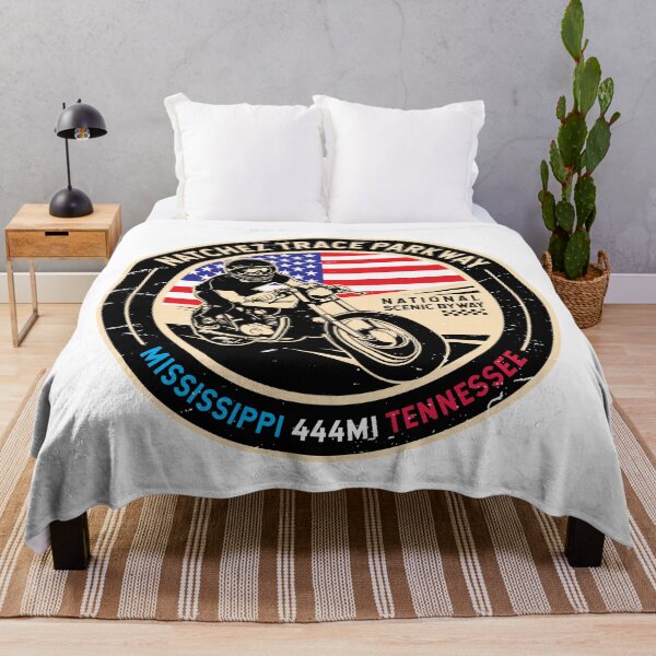 Item preview, Natchez Trace Parkway | National Scenic Byway | Motorcycle designed and sold by KrisSidDesigns.