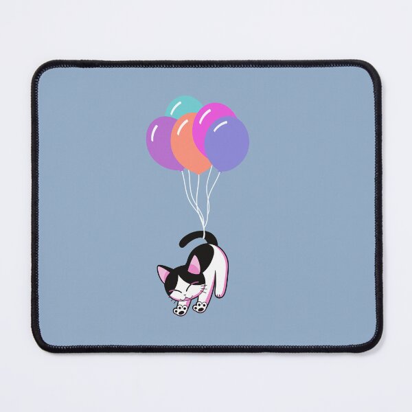 Item preview, Cute Kitty with ballons designed and sold by Saumik-Z.