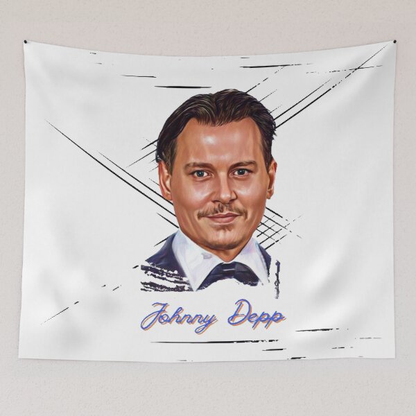 Item preview, Johnny Depp designed and sold by DrawingAndText.