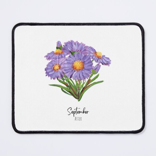Item preview, September Birth Flower Aster designed and sold by Roy & Tiffany.