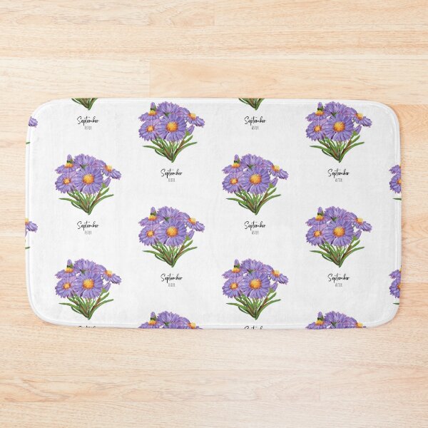Item preview, September Birth Flower Aster designed and sold by Roy & Tiffany.
