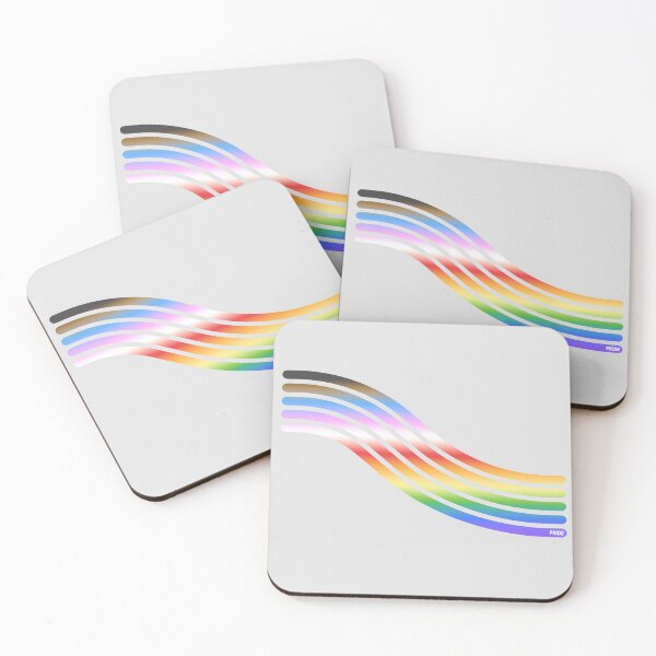 Item preview, Curved Inclusive Pride Flag designed and sold by elisagavi.