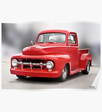 1952 Ford F100 Stepside Pickup II Poster