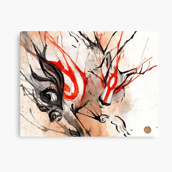 Amaterasu Okami Canvas Print