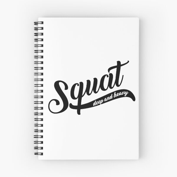 Item preview, Squat deep and heavy designed and sold by Mariana Hurtado.
