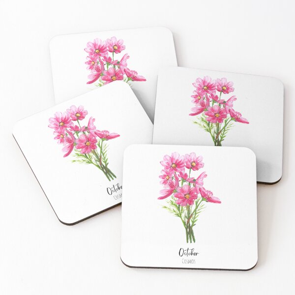 Item preview, October Birth Flower Cosmos designed and sold by Roy & Tiffany.