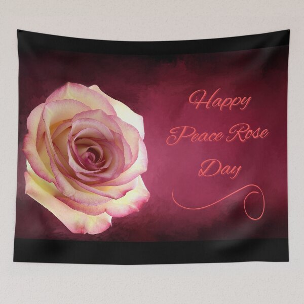 Item preview, Happy Peace Rose Day designed and sold by trendingatees.