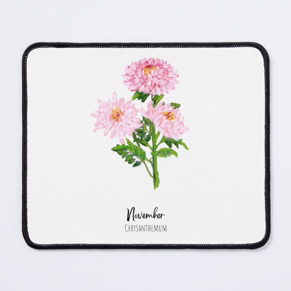 Item preview, November Birth Flower Chrysanthemum designed and sold by Roy & Tiffany.