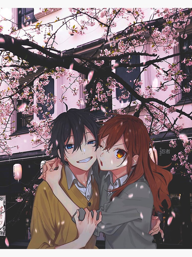 Hori & Miyamura - Horimiya Sticker for Sale by Harukuradesu0