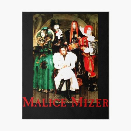 Malice Mizer Voyage Tour Band Picture J Rock Visual Kei Band Art Board Print For Sale By Cantavanda Rose Redbubble