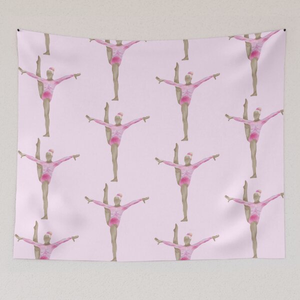 Item preview, Viktoria Listunova Gymnastics Cartoon Art designed and sold by Cherries4.