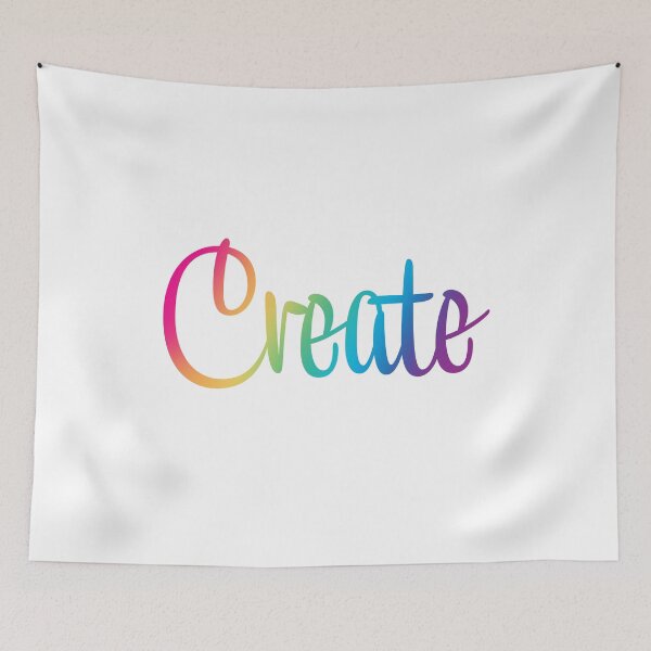 Item preview, Create in Rainbow Gradient designed and sold by Whoopsidoodle.