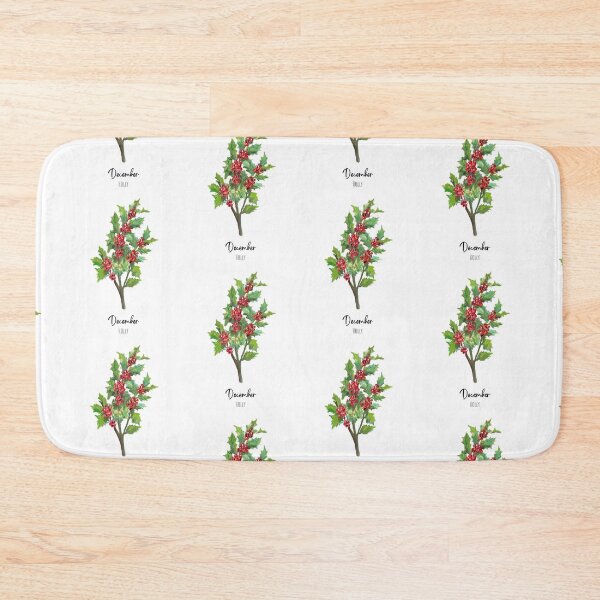 Item preview, December Birth Flower Holly designed and sold by Roy & Tiffany.