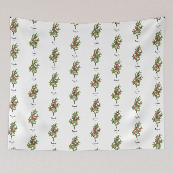 Item preview, December Birth Flower Holly designed and sold by Roy & Tiffany.