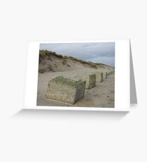 A boring photo( A little piece of history) Greeting Card