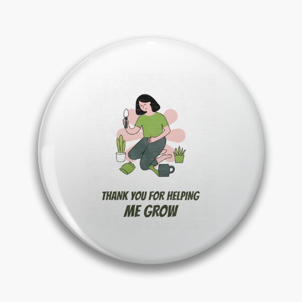 Item preview, Thank you for helping me grow designed and sold by behappyshirts.