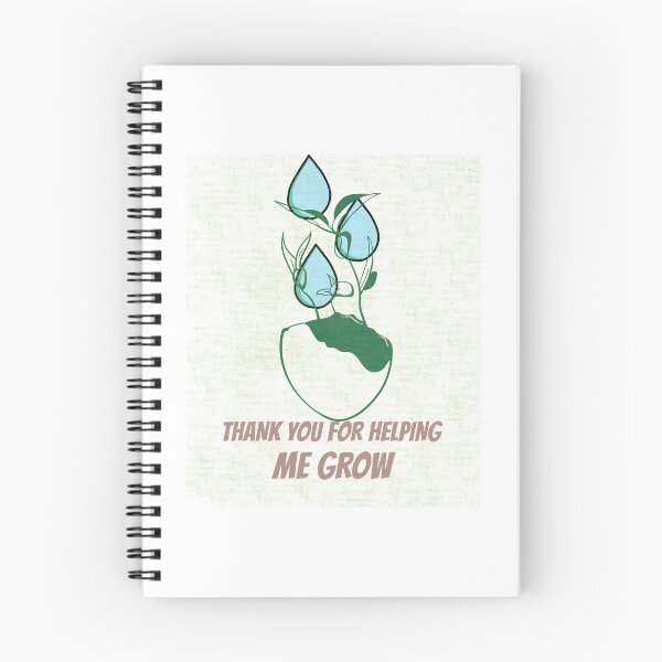 Item preview, Thank you for helping me grow designed and sold by behappyshirts.