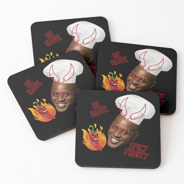 Item preview, Ainsley Harriott Be Have Spicy Fruity  designed and sold by Henk GoGo T-Shirts ⭐️⭐️⭐️⭐️⭐️.