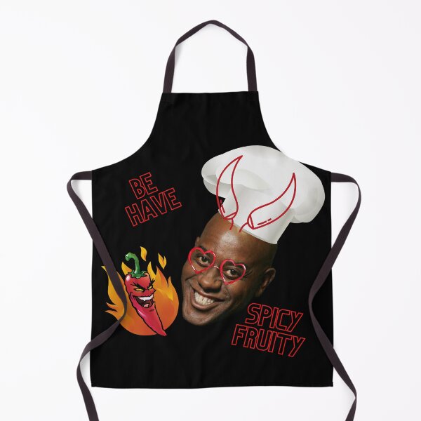 Item preview, Ainsley Harriott Be Have Spicy Fruity designed and sold by Henk GoGo T-Shirts ⭐️⭐️⭐️⭐️⭐️.