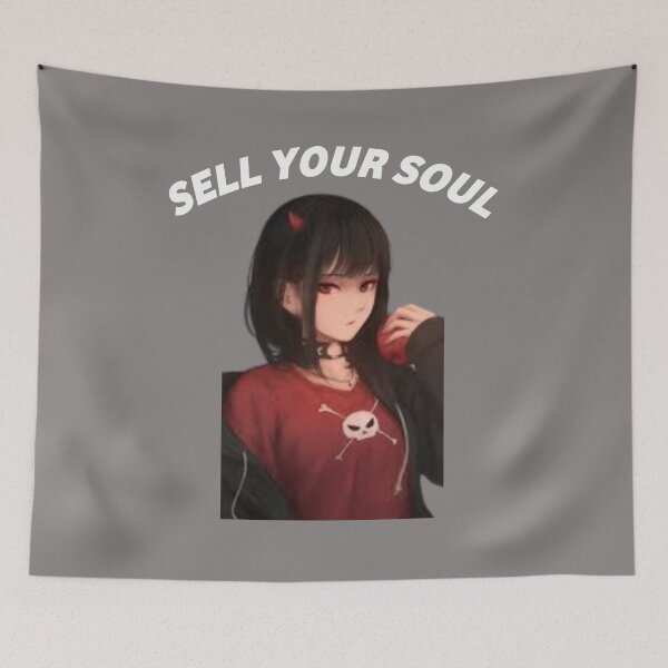 Item preview, Sell your soul | devil eyes, devil character, anime Devil designed and sold by SAMBA4STORE.