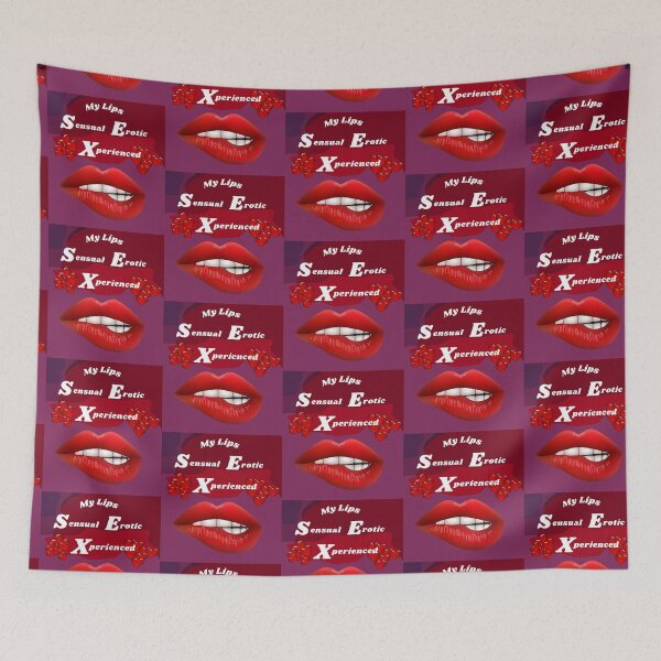Item preview, Sensual Experienced Lips - No. 3 designed and sold by Henk GoGo T-Shirts ⭐️⭐️⭐️⭐️⭐️.