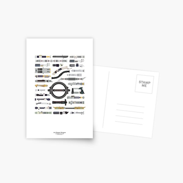 An Elegant Weapon Postcard