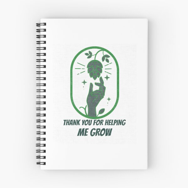 Item preview, Thank you for helping me grow designed and sold by behappyshirts.