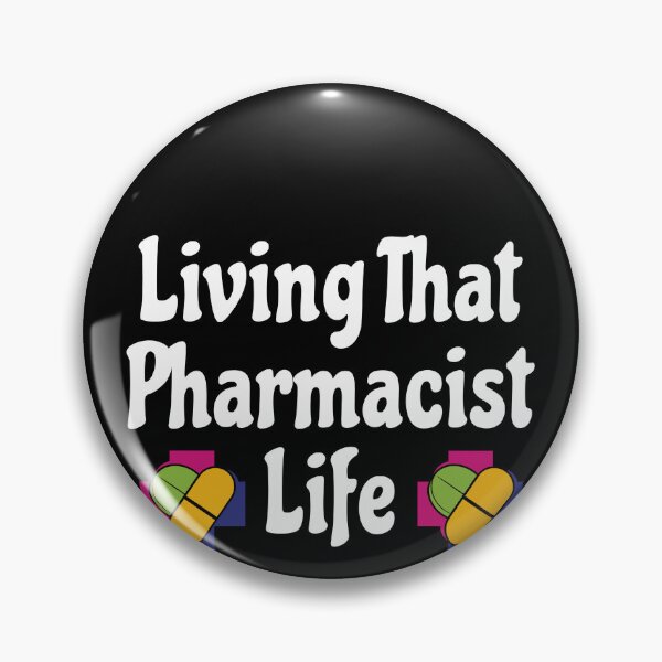 Item preview, Living That Pharmacist Life Funny Pharmacist gift designed and sold by Yallwofunart.