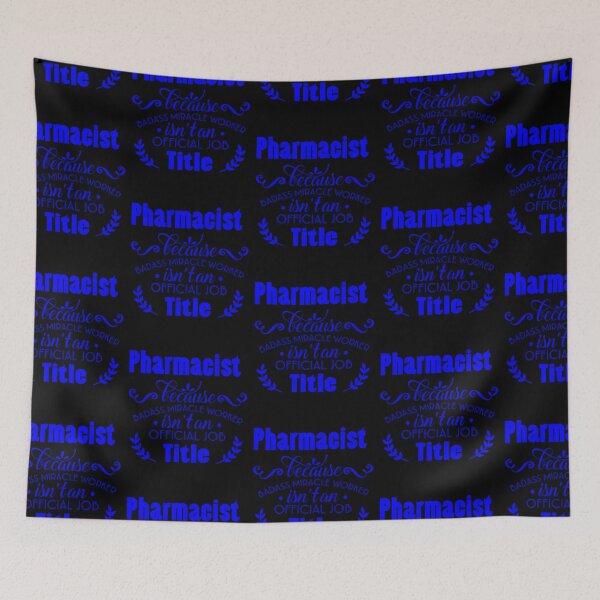 Item preview, Pharmacist Because Freaking Miracle Worker Is Not An Official Job Title  designed and sold by Yallwofunart.