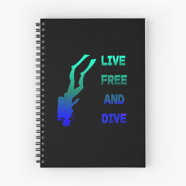 Item preview, Live Free And Dive designed and sold by Artistability.