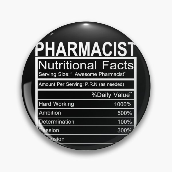 Item preview, Pharmacist Nutritional Facts  designed and sold by Yallwofunart.