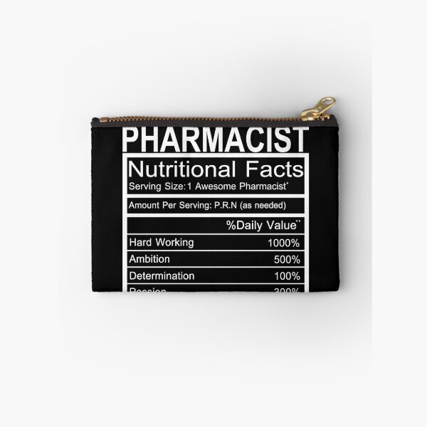 Item preview, Pharmacist Nutritional Facts  designed and sold by Yallwofunart.