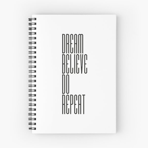 Item preview, Dream Believe Do Repeat designed and sold by in-vectors.