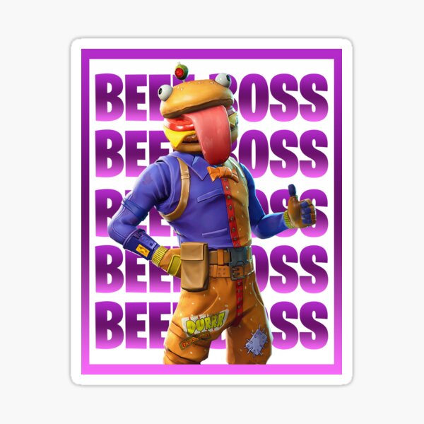 Beef Boss Sticker