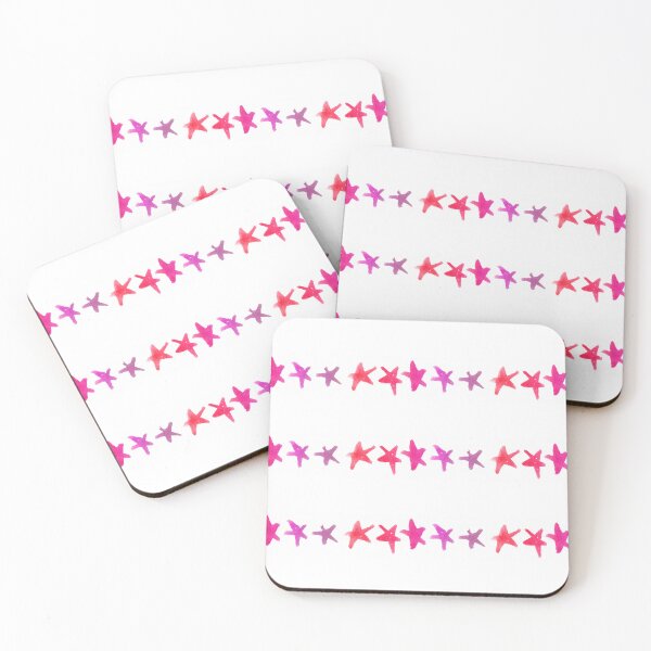 Item preview, purple stars horizontal striped designed and sold by lausn.